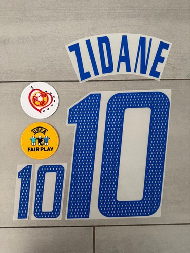 Flocage zidane maillot - flocage,