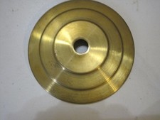 COUPELLE PLAFONNIER DE LUSTRE EN LAITON 8,5 cm