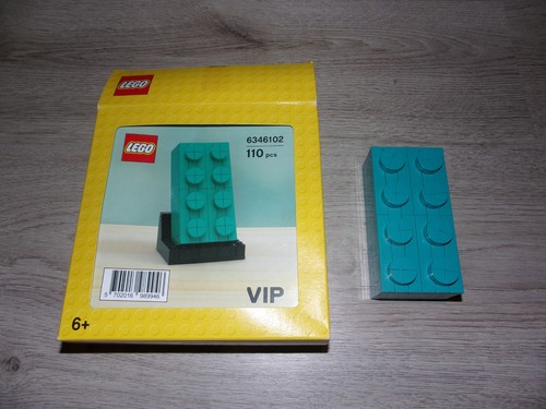 Lego brique vip turquoise - lego,