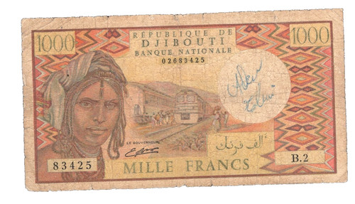 Djibouti 1000 francs 1979 - djibouti,