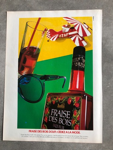 Publicite presse 1982 - presse,