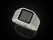 Bague homme en argent sterling