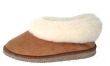 Chaussons fourrés 100 mouton - chaussons,