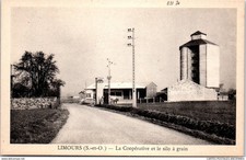 91 LIMOURS - la cooperative et le silo a� grain