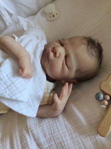 Reborn baby doll - baby, bruni"