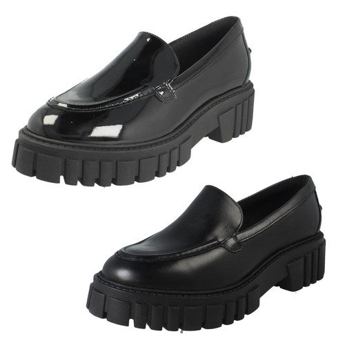 Sabots plates cuir - plates, cuir/patente