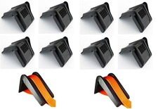 10 X Appliquée Bord Protecteurs Cargo Sangle à Cliquet Hdv Camion Benne Châssis