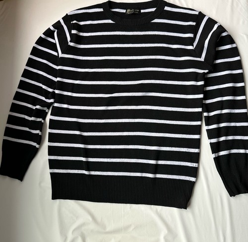Pull marinière rayé noir - pull,