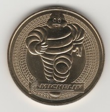 A 2009 TOKEN MEDAILLE MONNAIE DE PARIS -- 63 000 N°7 MICHELIN BIBENDUM