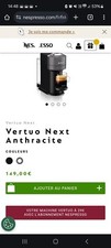 NESPRESSO VERTUO NEXT Anthracite MAGIMIX EXCELLENT ÉTAT