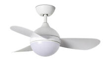 Lampe LED Ventilateur de plafond avec Télécommande Ventilateur Éco Hvar Blanc