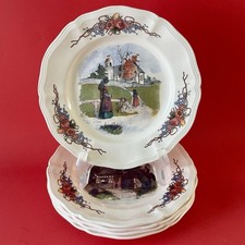 5 assiettes à dessert Obernai