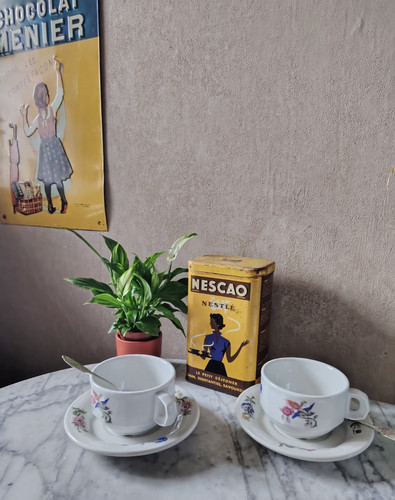 Tasse bistrot vintage - tasse,