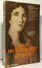 Lucile ou la nostalgie du genie | Diniz | Bon état