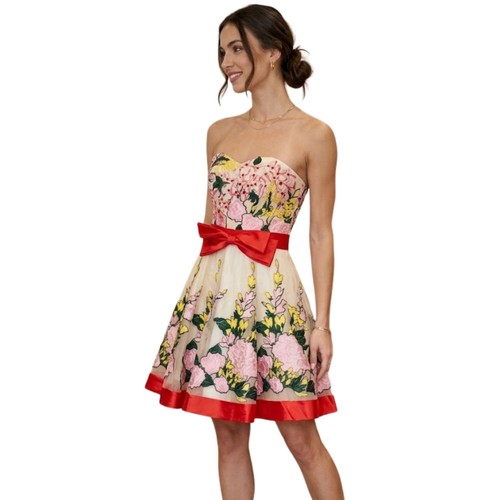 Robe cocktail corset faust - robe,