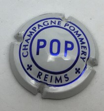 POMMERY - CAPSULE CHAMPAGNE - N° 107 - CUVÉE POP - BLANC ET BLEU - QUART