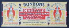 Grande ancienne étiquette