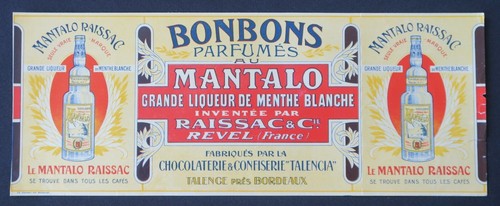 Grande ancienne étiquette