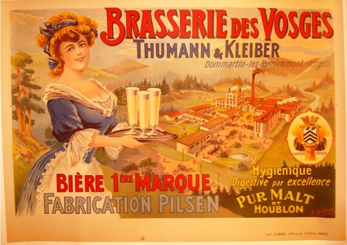 Affiche poster brasserie des - brasserie,