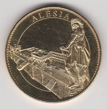 A  2008 TOKEN MEDAILLE ARTHUS BERTRAND  -- 21 150 ALESIA VERCINGETORIX