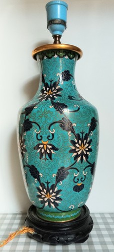 Ancienne jolie lampe - , vase