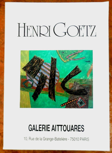 Henri goetz huiles pastels - goetz., huiles,