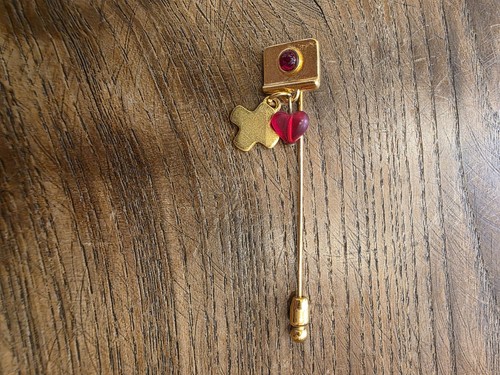 Broche épingle vintage