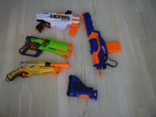 lot de 4  nerf sans munition