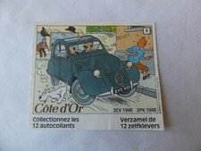 HERGE PUBLICITÉ TINTIN