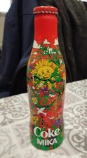 Bouteille Coca Cola Non ouverte Aluminium- Coke Mika Hapyness -Novembre 2010