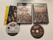 Wild Arms 5 + Dragon Quest Sans Notice - PS2 PlayStation 2 Pal Fr