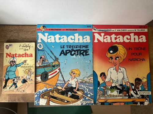 Lot natacha walthery - walthery, tillieux