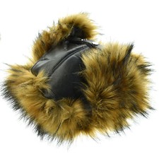 Unisexe hiver fausse fourrure