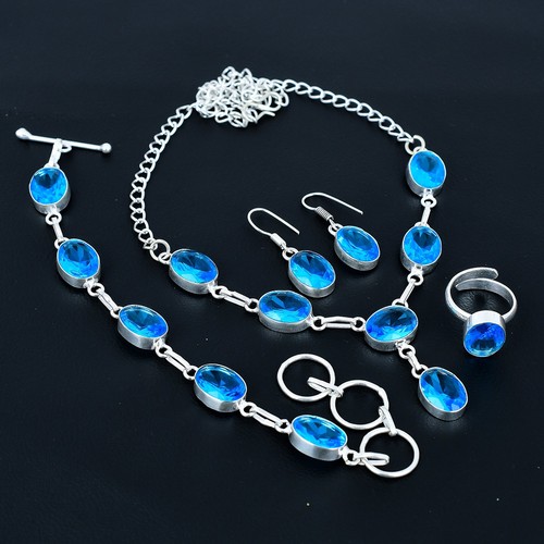 Ensemble bijoux ovales - ensemble,