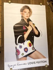 affiche originale vintage  poster VUITTON LEA SEYDOUX 120 X 170