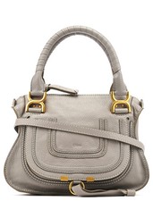 Grey Leather Marcie 2-Way Bag