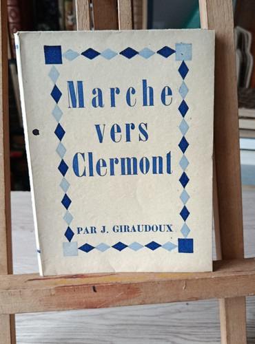 Livre jean giraudoux marche - jean,