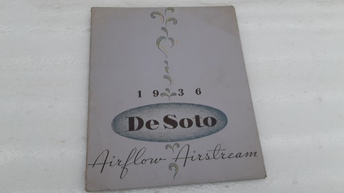 1936 brochure soto airflow - 1936,
