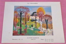 * MADY DE LA GIRAUDIERE * LE PETIT CHASSEUR * PETITE REPRODUCTION *