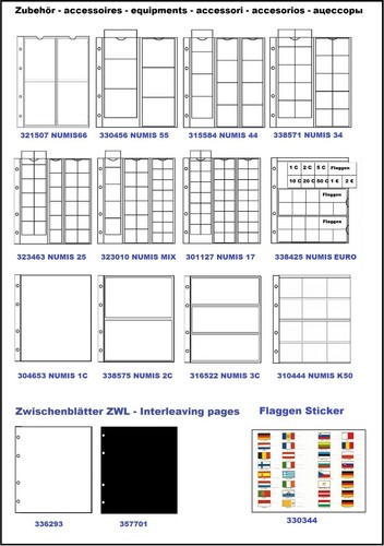 Leuchtturm-Numis-Münzhüllen-