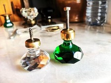 2  POIGNÉES Boutons de TIROIR / Meuble  en VERRE / cristal - 40 mm