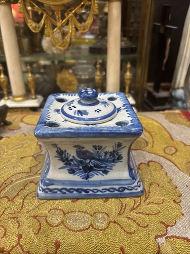 Ancien encrier faience - ancien, en