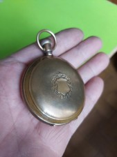 ANCIENNE MONTRE DE GOUSSET TRES EPAISSE/ NEW YORK STANDARD WATCH AND CO/ USA