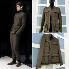Rare & Gorgeous Balmain RunAway and Campaign AW14 Slim Fit Military Wool Jacket