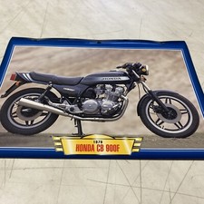 Honda CB900F Bol d'OR 900 CB 1979 fiche carte moto passion collection Atlas
