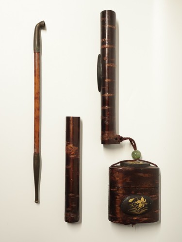 Rare ancien kiseruzutsu pipe - ancien,