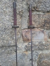 Paire de anciennes fleurets
