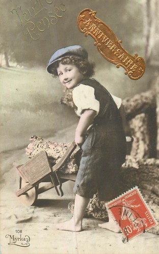 Tendre pensee enfant beret - tendre,