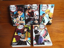 Lot de 5  TOMES MANGA -- DEMON