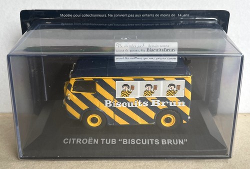 Citroen tub biscuits brun - tub,